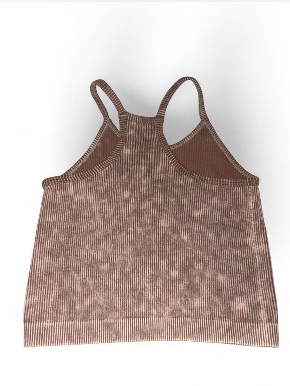Amazon Essentials Brown Ribbed Tank Top - Picture 2 of 2